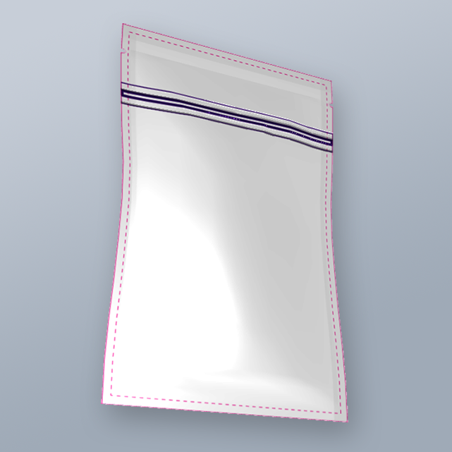 Show details for 4 x 6 Layflat Pouch with Zipper